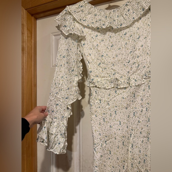 NWT Free People Sweetest Thing Ivory Floral Dress - Picture 9 of 16